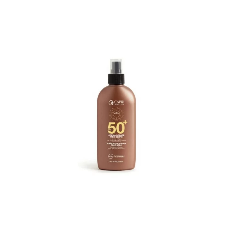 Crema solare viso corpo SPF 50+ spray ml250